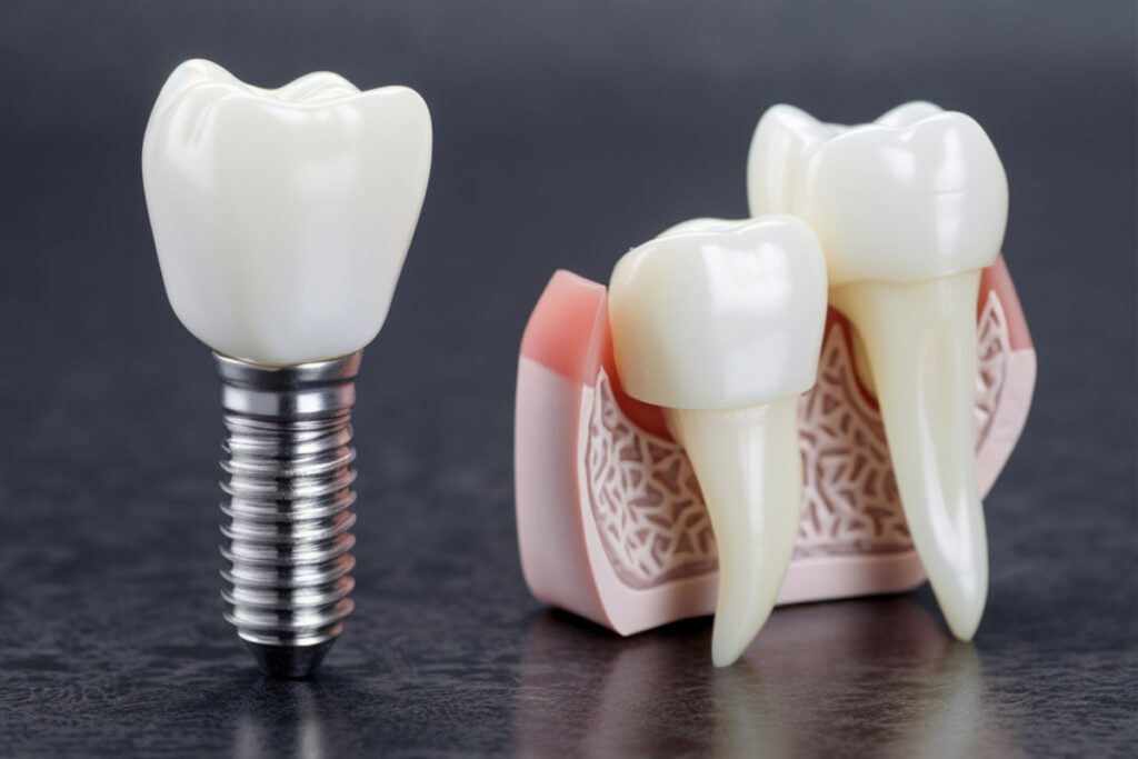 Implantation Ihrer künstlichen Zahnwurzel und die Zeit danach